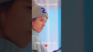 My gf is an Alien movie cute and funny short Bjyoti3 newlovesong bestlovesong cuteshorts [upl. by Licastro645]