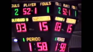 GW Basketball vs Naperville North Sectional 3 7 1989 [upl. by Yniattirb]