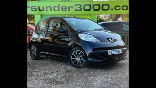 PEUGEOT 107 10 107 Urban SemiAuto 3dr 2007 • 121000 miles • Petrol • Automatic [upl. by Hashum]