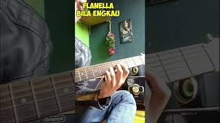 Bila engkau intro gitar  Flanella shorts [upl. by Feola]