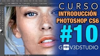 Photoshop CS6 Introductorio 10 Retoque y corrector Heal Brush [upl. by Divod]