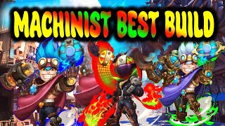 MACHINIST BEST BUILD CASTLE CLASH [upl. by Lola552]