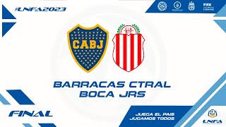 BOCA JRS  BARRACAS CTRAL  Final  Liga Nacional Futsal AFA 2023 [upl. by Siari]