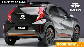 TATA NANO NEW MODEL 2024  NEW YEAR LAUNCH  TATA NANO All Details Revealed [upl. by Ennaul724]