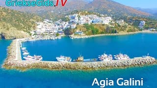 Luchtvideo Agia Galini Kreta  De Griekse Gids [upl. by Pendergast]