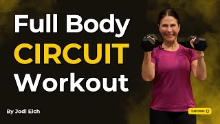 60 Min Full Body Circuit Workout [upl. by Tilford298]