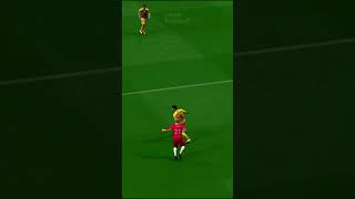 Lewandowskis goal against Monaco  PES 2017 pes barcelona lewandowski [upl. by Elyac]