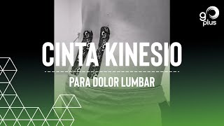 Cintas kinesio para dolor lumbar [upl. by Eintihw565]