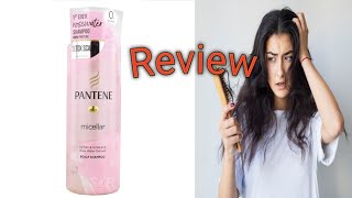 PANTENE micellar Shampoo Review শীতে চুলের পরিচর্যা🌸 [upl. by Nostets321]