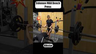 Sidemen Max Bench Press Challenge 🔥 Who Lifts the Most [upl. by Sineray]