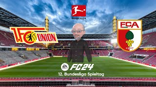 1 FC Union Berlin gegen FC Augsburg am 12 Bundesliga Spieltag [upl. by Llerrac]