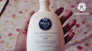 My skincare with Moiz cleansing lotion skincare gentlecleanserforsensitivedryskin [upl. by Eleanora]