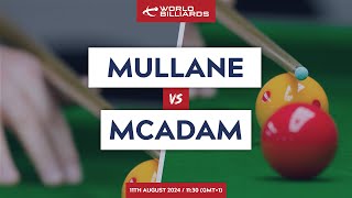 John Mullane v Terry McAdam  2024 Jim Williamson Open  Last 32 [upl. by Mandal]