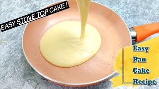 Quick and easy cake recipe  cake on stove top [upl. by Yrem]