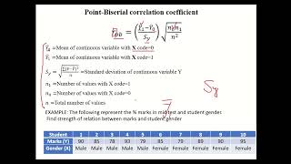 7Correlation for Qualitative variables [upl. by Amej]