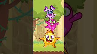 THE FLOOR IS LAVA 🌋 kidscartoon animation kidssongs kidsanimaion educationalsongs funny [upl. by Avevoneg]