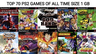 Top 70 Game PS2 Ukuran Kecil Di Bawah 1GB Terbaik Sepanjang Masa  Game PS2 Terbaik [upl. by Ynned273]