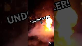 Undertaker PRENDE FUOCO durante la sua entrata 🔥😱 [upl. by Etteroma]