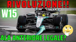 ANALISI MERCEDES W15 GENIALE MA LALA FA GIA DISCUTERE [upl. by Norvol]