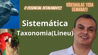 Sistemática  Taxonomia e classificação biológica de Lineu [upl. by Aramo]