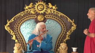 FLUTE RECITAL quotNeele Gagan ke talequot by SWAMI HIMANSHU [upl. by Shugart]