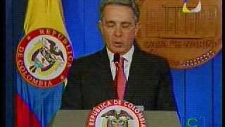 Discurso de despedida de Álvaro Uribe [upl. by Ahsinauq]