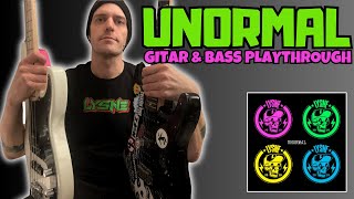 Lysne  Unormal Gitar amp bass playthrough [upl. by Kralc]