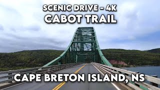 🌲 Majestic Cabot Trail Epic 4K Drive in Cape Breton Island Nova Scotia 🚗🌊 [upl. by Anayaran]