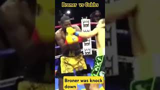 Broner vs Cobbs  Knockdown everyone knockoutpower ko boxingmatch boxing fypシ゚ [upl. by Tani]