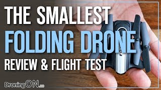 THE Smallest Folding Video Drone  FQ31FQ777 Full Review [upl. by Clay]