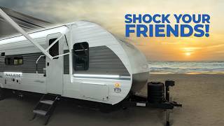 Small Trailer with a HUGE Deck 2025 Forest River Salem 22Veranda  RV Review [upl. by Sedaiuqlem]