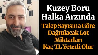 Kuzey Boru Halka Arz kboru Kaç Kişi Katılırsa Koç Lot Dağıtılacak [upl. by Asseralc690]