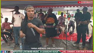 GHANA HIGHLIFE LIVE BAND MELODY MADE SWEET BY NANA AMPADU JUNIOR ghanaliveband apuutooliveband [upl. by Sisxela]