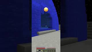 Tsunami Flooding Lunar Moon vs Emoji Swim Reaction meme shorts minecraft [upl. by Nithsa820]