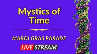 Mystics of Time Mardi Gras Parade  Mobile Alabama [upl. by Nairdad189]