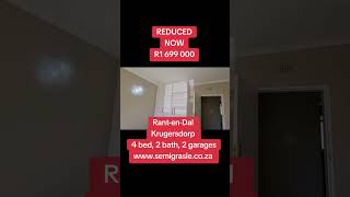 House for sale in Rant En Dal Krugersdorp [upl. by Auqinahs]