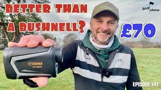 CIGMAN CT800Y Budget Rangefinder Review  Golf Show Ep147 [upl. by Rhianna]