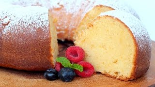 Cream Cheese Pound Cake [upl. by Royd]