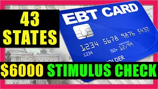 PANDEMIC EBT UPDATE May SNAP Food Stamps 6000 for Low Income PEBT UBI PEBT Extension amp More [upl. by Sirk]