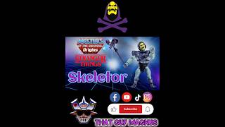 Masters of the Universe Origins Stranger Things Crossover Skeletor mattel Netflix skeletor motu [upl. by Suiravaj]