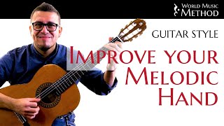 Working The Left Hand Further on the Guitar  World Music Method [upl. by Htebizile]