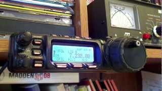 Yaesu 857D with 29 filter [upl. by Ynatterb]