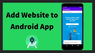 How to add any websitewebpage in android app using webview  Android Studio  Java [upl. by Ru573]