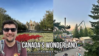 Canada’s Wonderland Vlog  September 2023  Labor Day Weekend on the Lakes [upl. by Dee Dee]