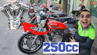 تقویت موتور نیکتاز به 250 سی سی 😎 250CC MOTORCYCLE [upl. by Reh169]