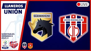 ⚽ LLANEROS VS UNIÓN MAGDALENA En Vivo hoy 🟢 Partido Llaneros FC Hoy 🔵🔴 Partido Unión Magdalena Hoy [upl. by Amorita907]