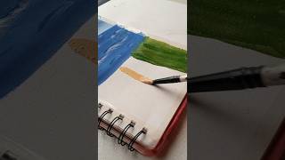 easy painting tutorial youtube art artist painting viralvideo shorts viralshorts ytshorts [upl. by Nonnelg]