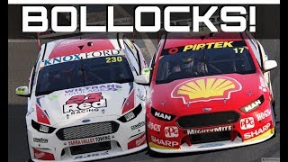 THEYRE GONE THEYRE ALL GONE V8 Supercars Race at Laguna Seca in Assetto Corsa [upl. by Ityak584]