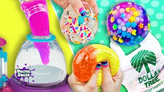 Making Squishies from DOLLAR TREE Ingredients DIY Stress Toys [upl. by Bobinette]