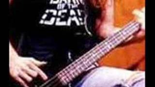 Cliff Burtons bass solo live night he died [upl. by Neffets]